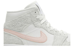 Wmns Air Jordan 1 Mid Se White Light Iron Ore