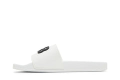 Balenciaga Pool Slides White Black