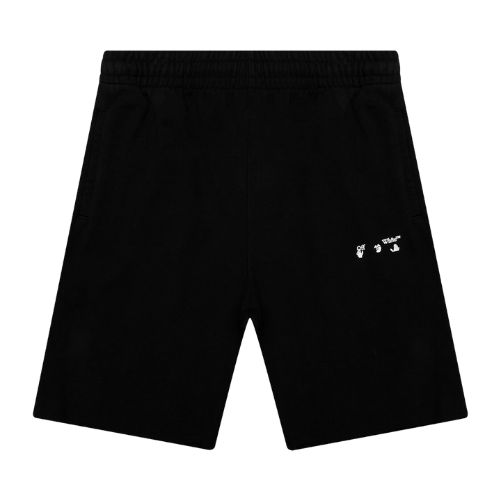 Off-White Logo Sweatshorts Black/White