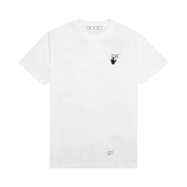 Off-White Caravaggio Arrow Slim T-Shirt White/Black