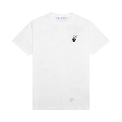 Off-White Caravaggio Arrow Slim T-Shirt White/Black