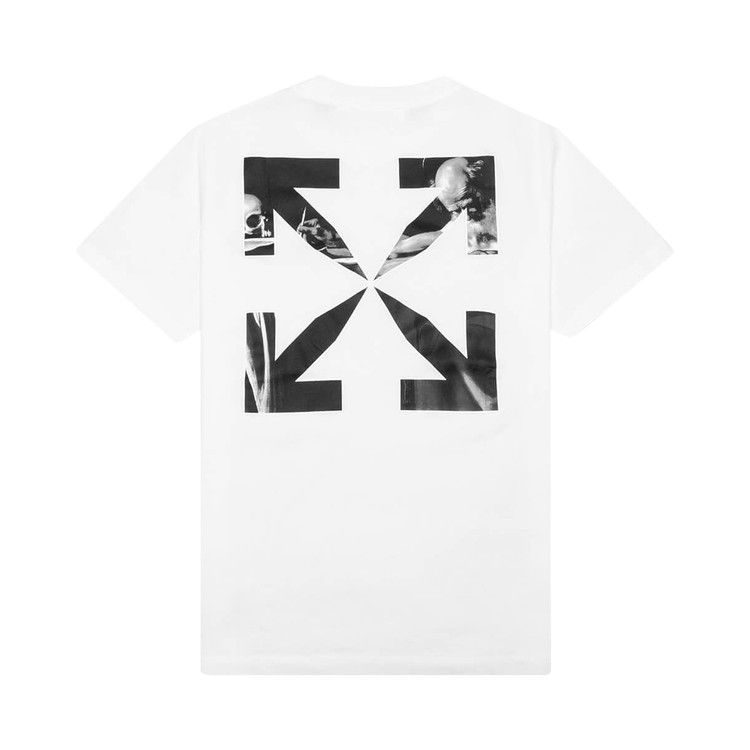 Off-White Caravaggio Arrow Slim T-Shirt White/Black
