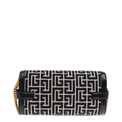 B-Buzz Pouch 23 in Monogrammed Jacquard Canvas and Leather