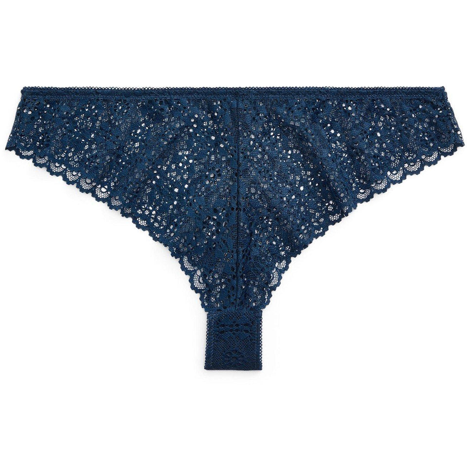 Eyelet Low Rise Tanga Brazilian Brief