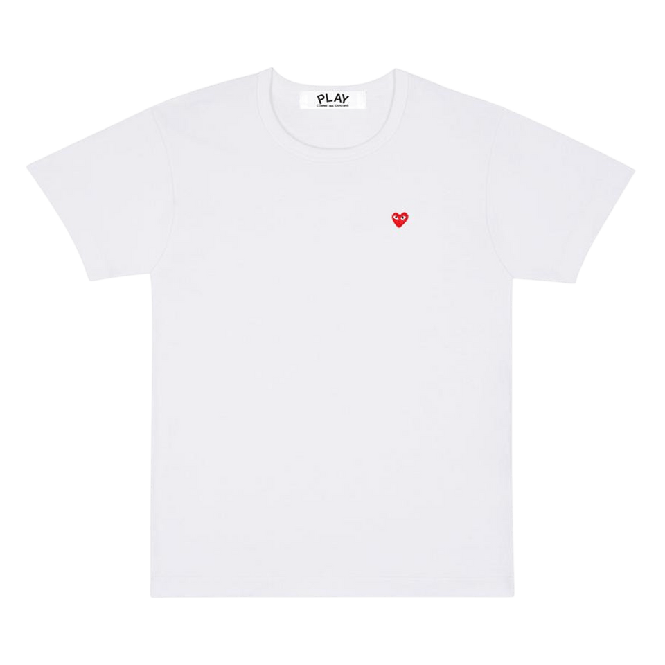 Comme des Garçons PLAY Mini Heart T-Shirt White