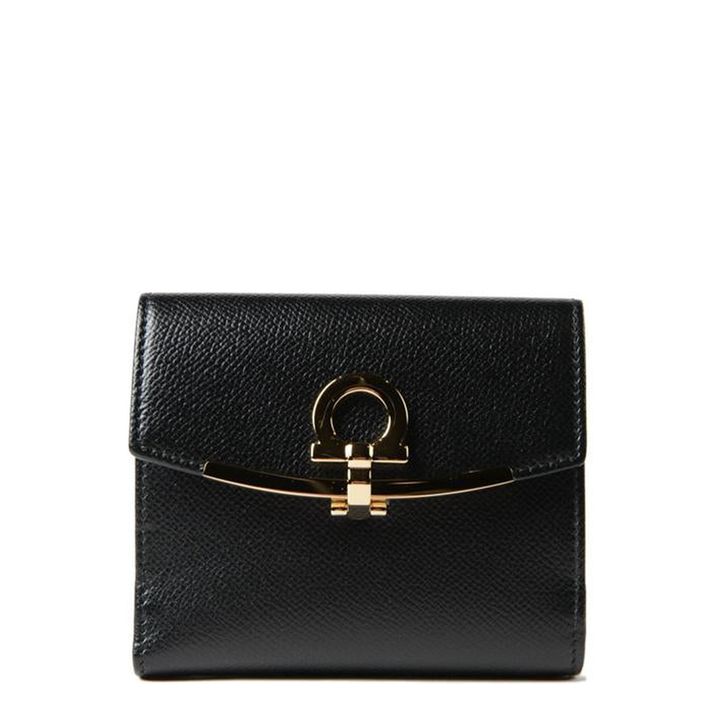 Gancini Plaque Bi-Fold Wallet
