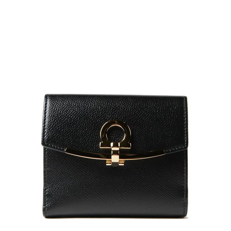 Gancini Plaque Bi-Fold Wallet