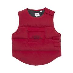Supreme x WTAPS Tactical Down Vest Red