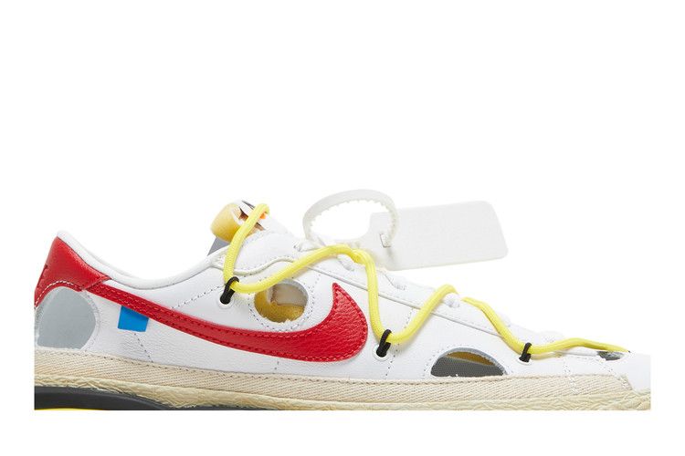 Off White x Nike Blazer Low White University Red