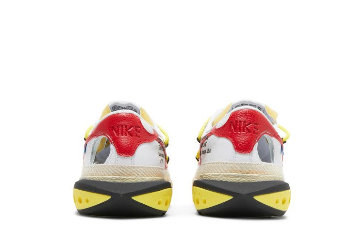 Off White x Nike Blazer Low White University Red
