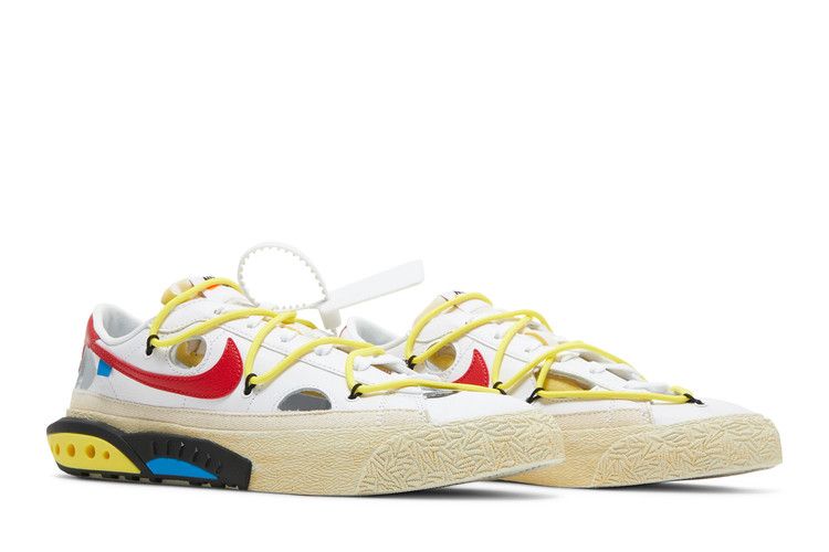 Off White x Nike Blazer Low White University Red