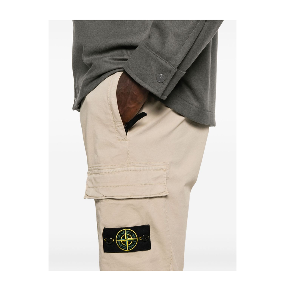 Cargo Pants in Stretch Supima Cotton Twill