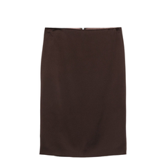 Satin Midi Skirt