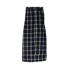 Amiri Flannel Star Skirt Black