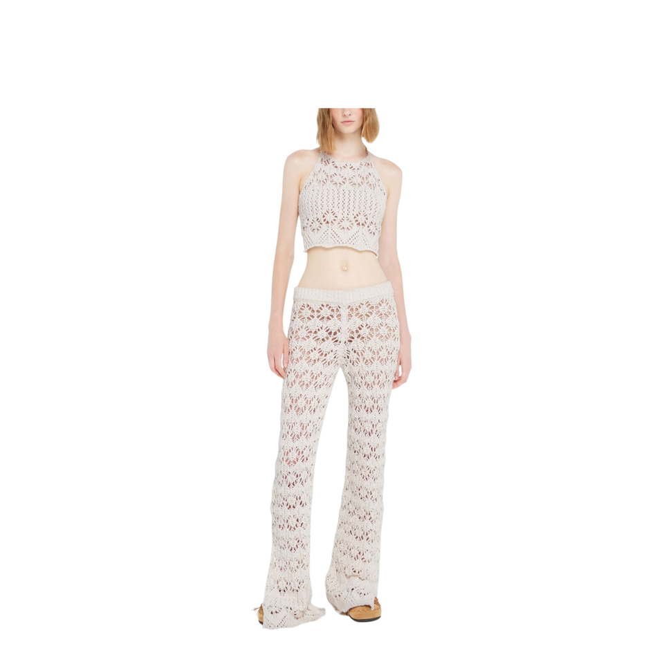 Trousers Cream
