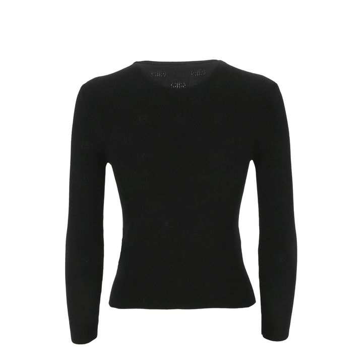 Open-Knit Wool Top