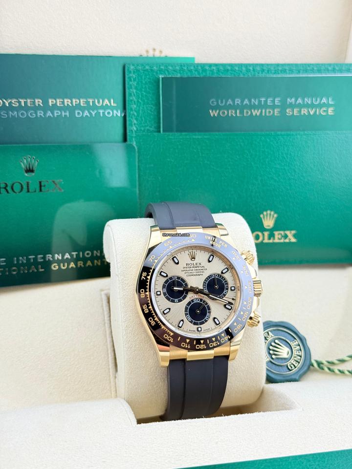Rolex | Daytona | 116518LN | Yellow gold | 40 x 43 mm | Rubber | Gold | Automatic