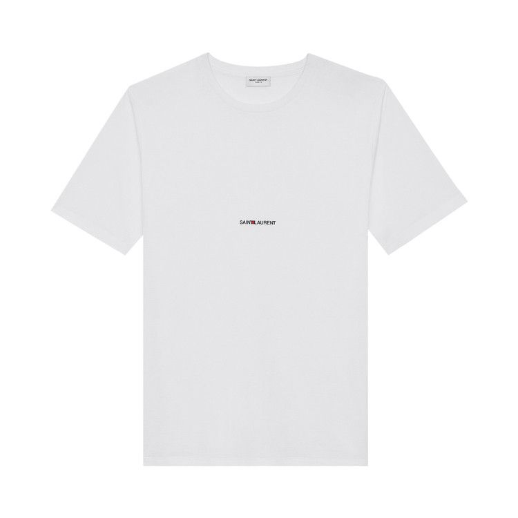 Saint Laurent Archive Logo T-Shirt White