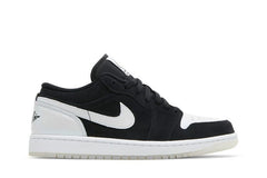 Air Jordan 1 Low SE Black And White Diamond