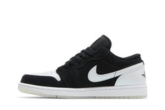 Air Jordan 1 Low SE Black And White Diamond