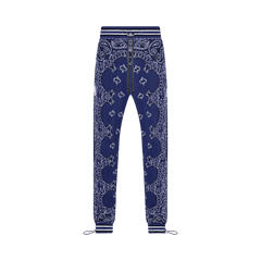 Amiri Bandana B-Ball Sweatpants Blue/Black