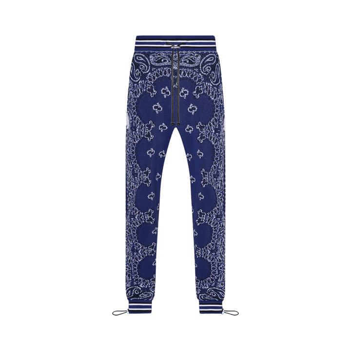 Amiri Bandana B-Ball Sweatpants Blue/Black