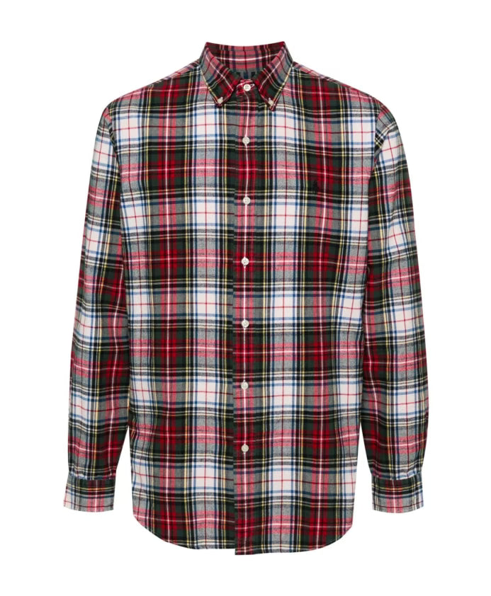 Ralph Lauren Plaid Check Pattern Shirt