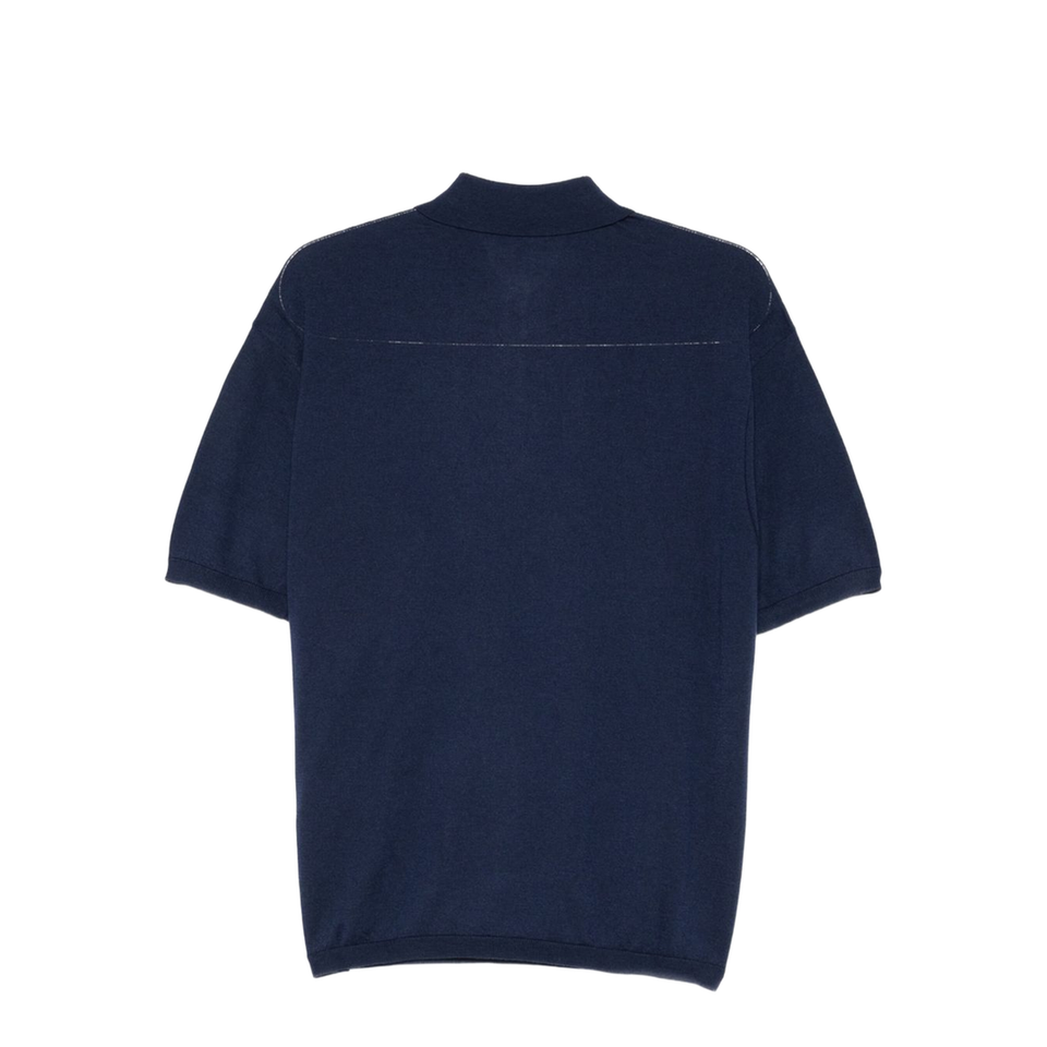 Wool Blend Polo Shirt