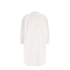 Draped Cotton Dress