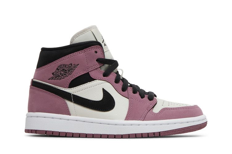 Jordan 1 Mid Berry Pink