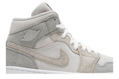 Wmns Air Jordan 1 Mid Se Particle Grey