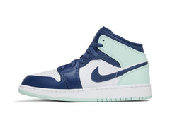Air Jordan 1 Mid GS Blue Mint