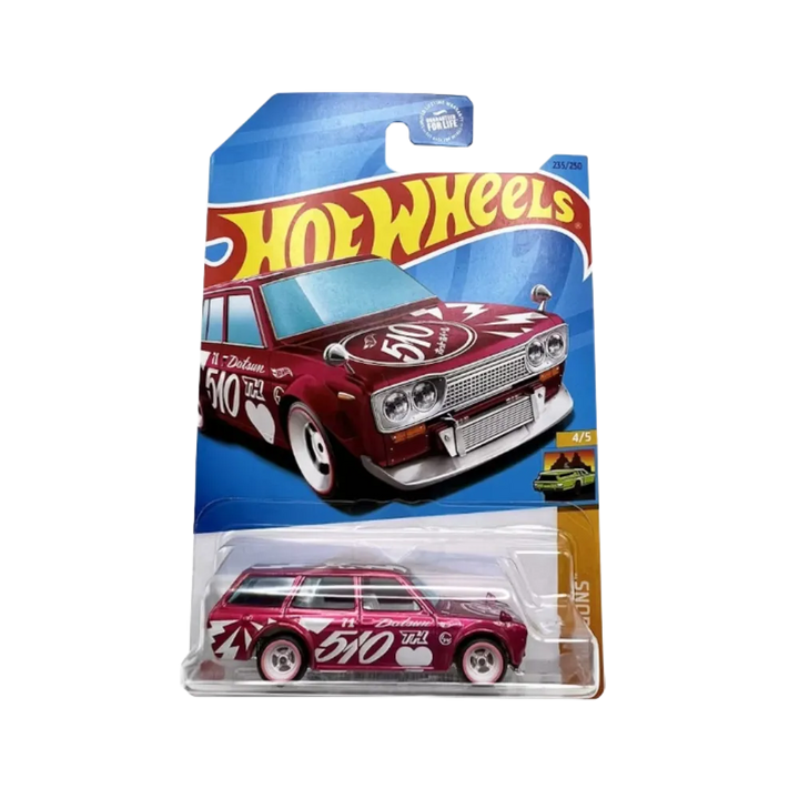 Hot Wheels Super Treasure Hunt 2023 Datsun Bluebird Wagon 510 Pink