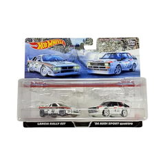 Hot Wheels Premium Car Culture Lancia Rally 037 & 84' Audi Sport Quattro 2-Pack Set