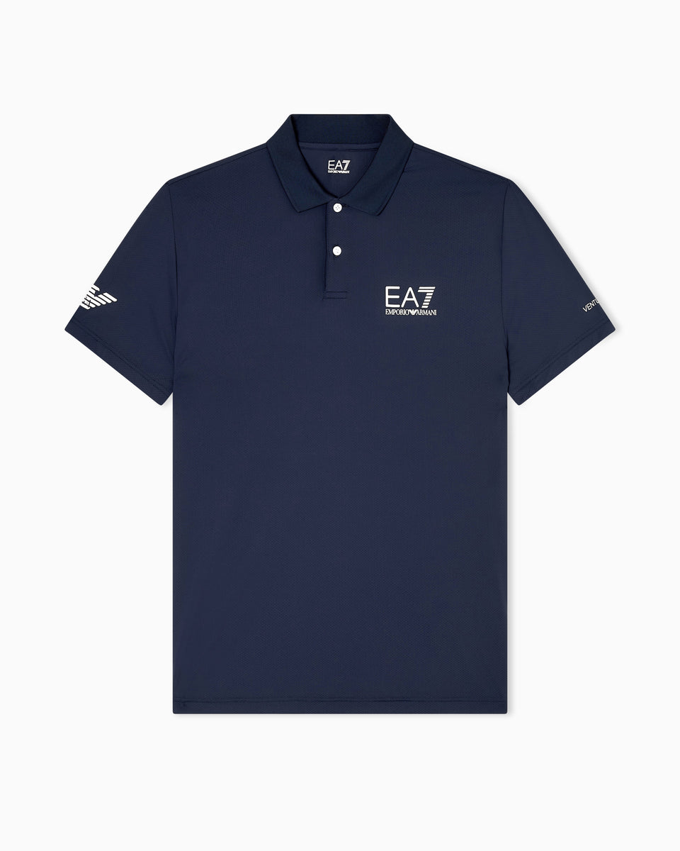 EA7 Ventus7 polo in technical fabric Tennis Pro