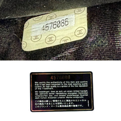 CS067 - CHANEL Vintage Black Caviar Leather Long Wallet