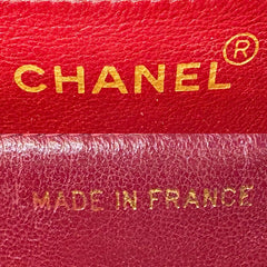 JAH229 - CHANEL Vintage Black Lambskin Quilted Flap Handbag