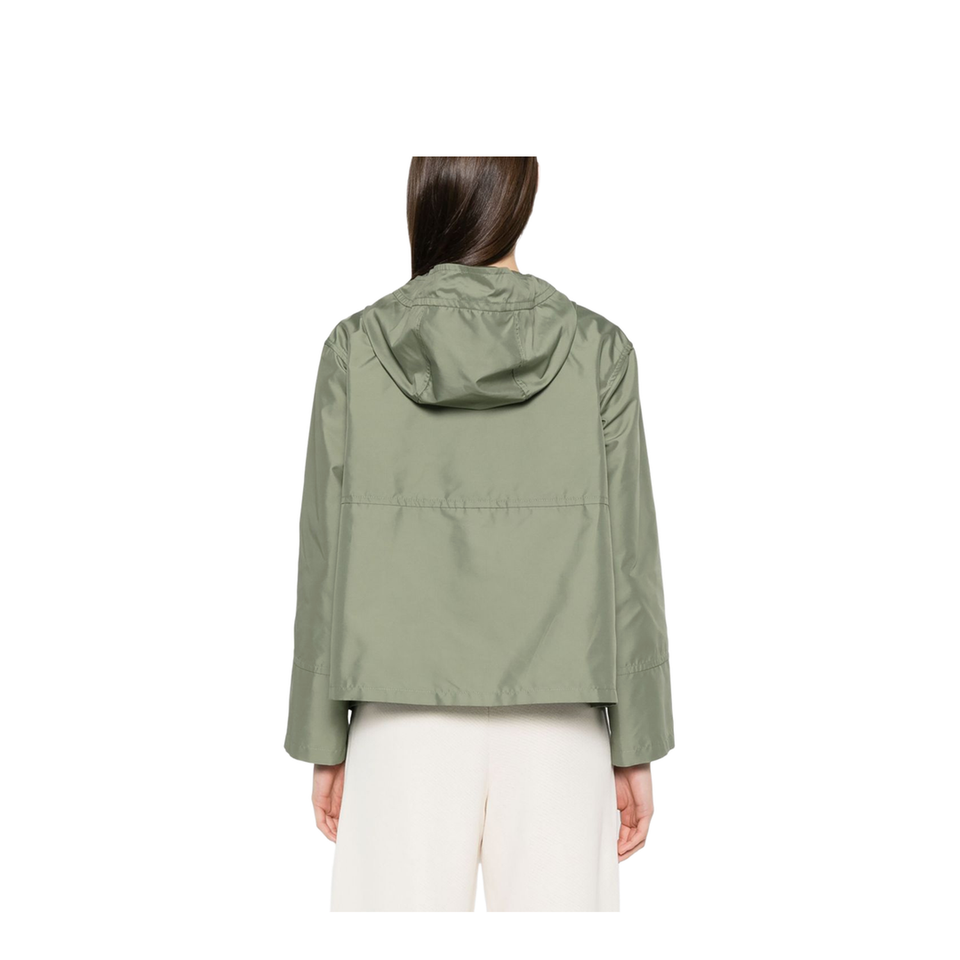 Shorts Parka Coat - Green