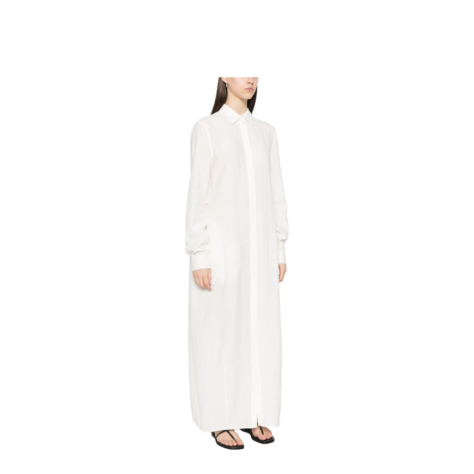 Silk Shirtdress
