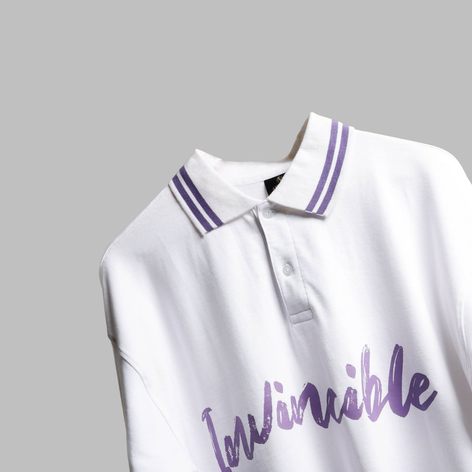 Invincible Oversized Polo T-Shirt