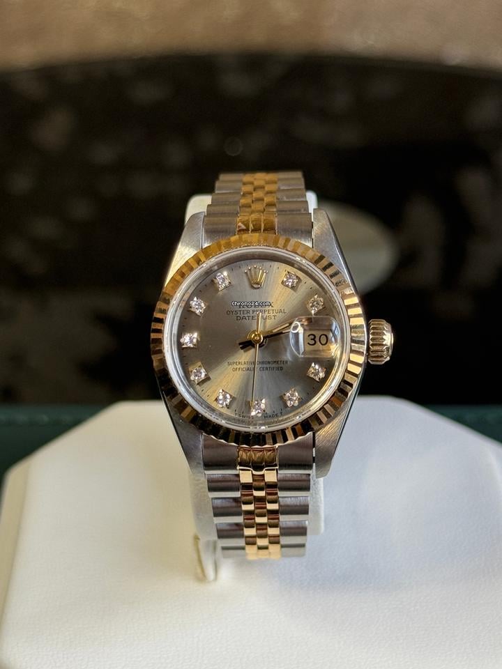 Rolex | Datejust | 69173 | Gold/Steel | 26 mm | Gold/Steel | Grey | Automatic