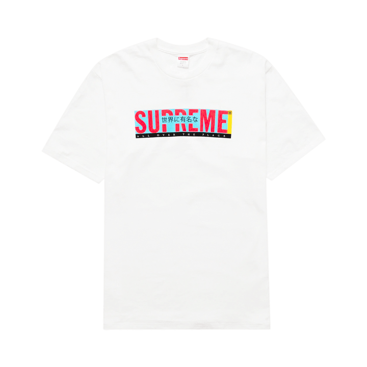 Supreme All Over T-Shirt White