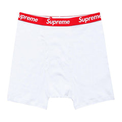 Supreme x Hanes Boxer Briefs (4 Pack) White