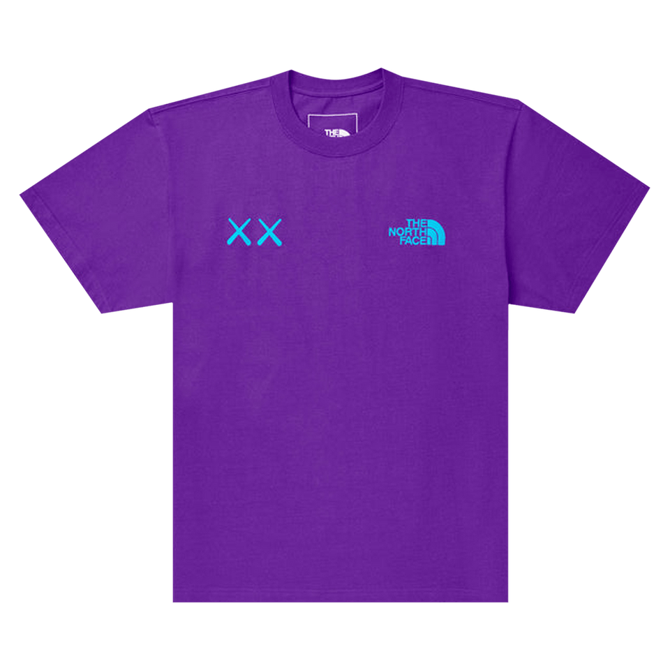 The North Face x KAWS Shorts-Sleeve T-Shirt Gravity Purple