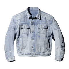 Yeezy Gap Engineered by Balenciaga Padded Denim Jacket Blue