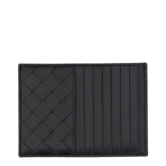 Intrecciato Card Case with Coin Case