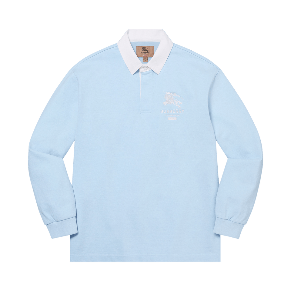 Supreme x Burberry Rugby Pale Blue