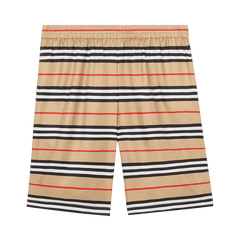 Supreme x Burberry Icon Stripe Silk Twill Shorts (Burberry Exclusive) Archive Beige