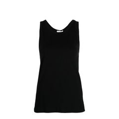 Frankie Tank Top Black in Organic Cotton