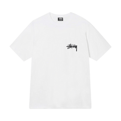 Stussy Fuzzy Dice T-Shirt White